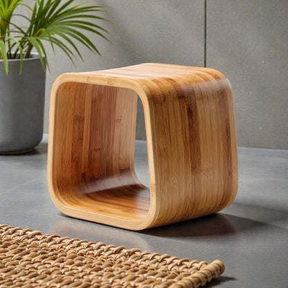 Jorex Premium Bamboo Toilet Stool - Zen Edition