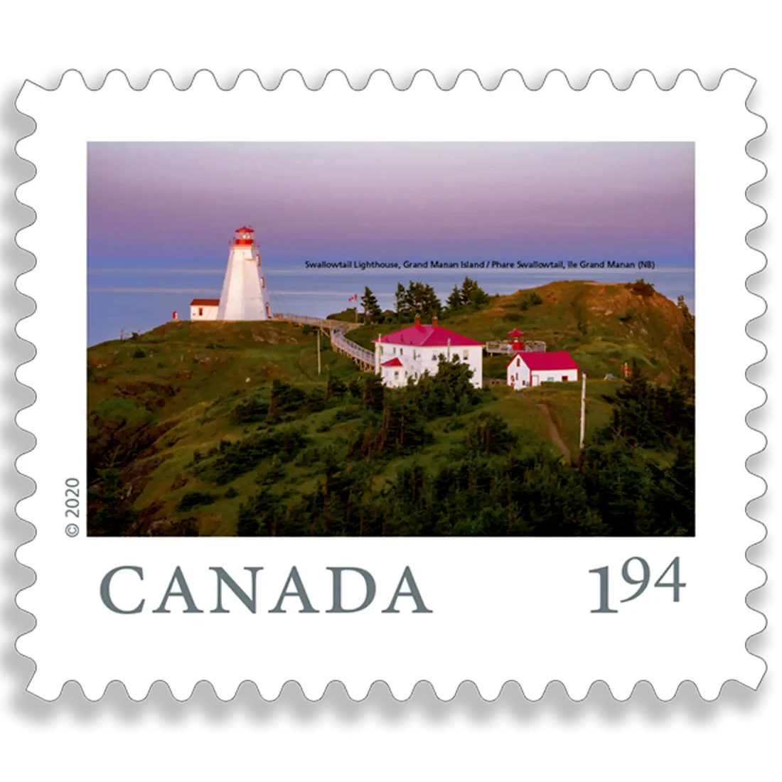 From Far and Wide (2020) Oversized mail rate stamps coil of 50