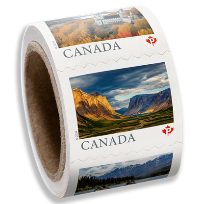 From Far and Wide (Part 4) Permanent domestic rate stamps Coil of 100