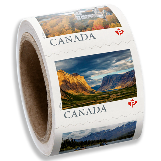 From Far and Wide (Part 4) Permanent domestic rate stamps Coil of 100