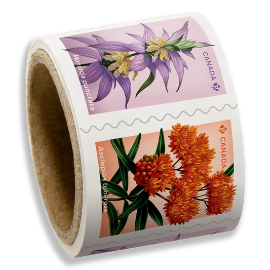 Wildflowers coil of 50 Permanent stamps